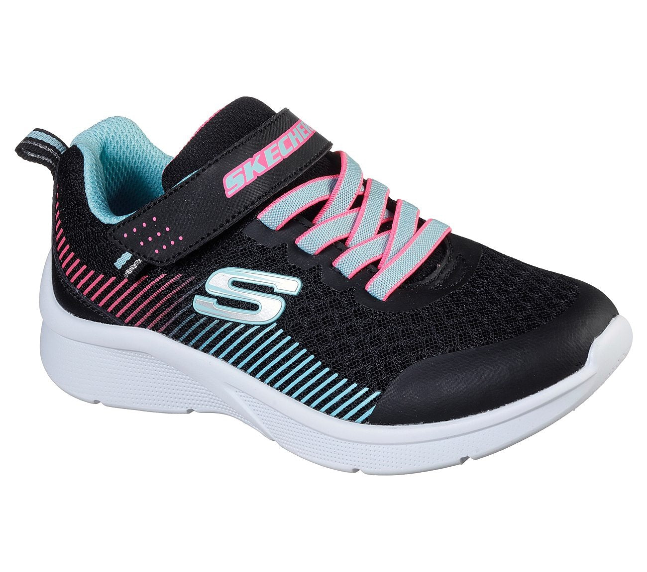 NIÑOS SKECHERS MICROSPEC 302016L-BKAQ