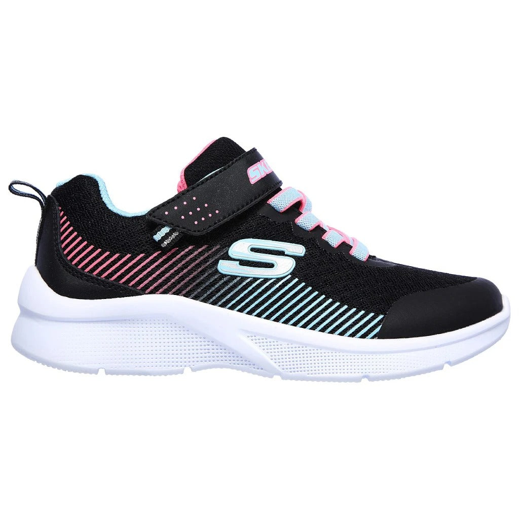 NIÑOS SKECHERS MICROSPEC 302016L-BKAQ