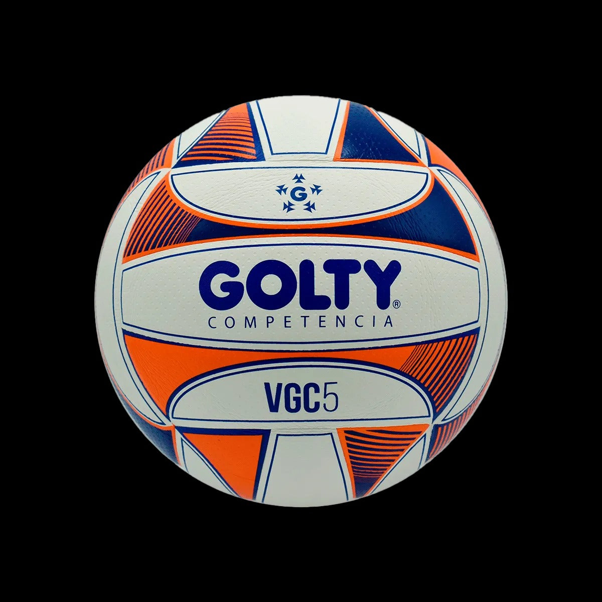 BALON GOLTY VOLEIBOL NARANJA AZUL NO 5 T68